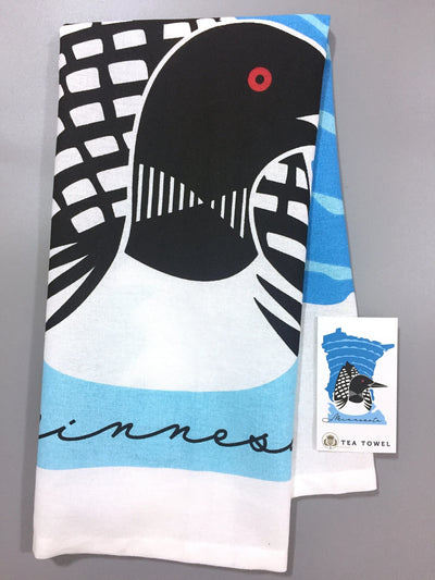 Loons Tea Towel