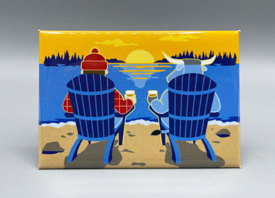 Bunyan Sunset Magnet