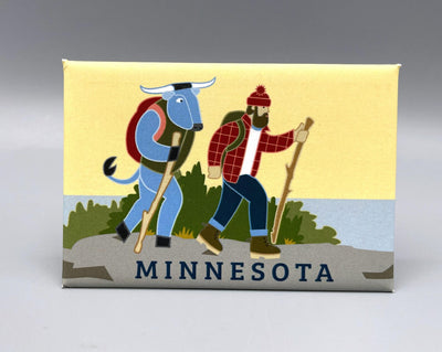 Bunyan Hiking Magnet