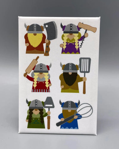 Kitchen Vikings Magnet