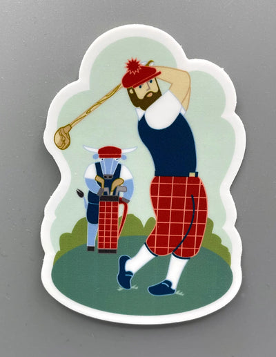 Bunyan Golf Sticker