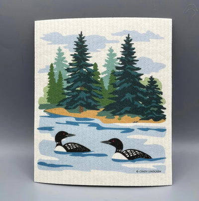 Loon Lake, Swedish Dishcloth