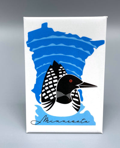 Minnesota Loon Magnet