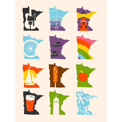 Art Print - Minnesota Months