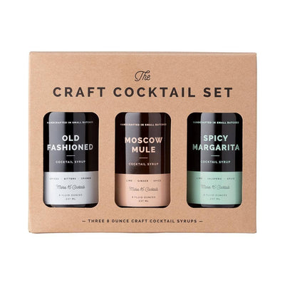 Craft Cocktail Syrup Set (3-Pack)