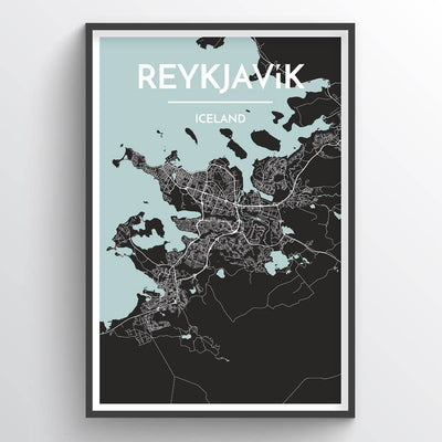 Reykjavik City Map