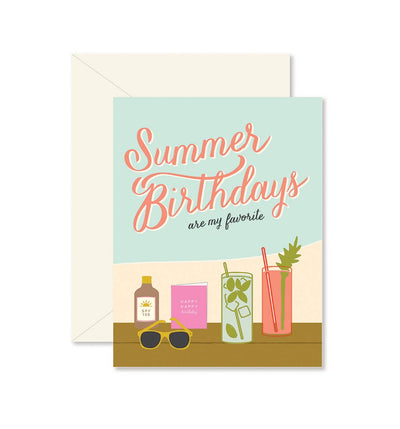 Summer Birthdays Card