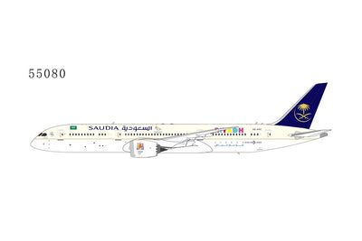 NG Models 1:400 Saudi Arabian Airlines 787-9 Dreamliner HZ-ARC 'Riyadh Season" 55080