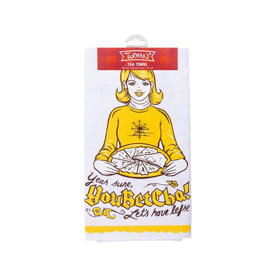 You Betcha Lefse Tea Towel