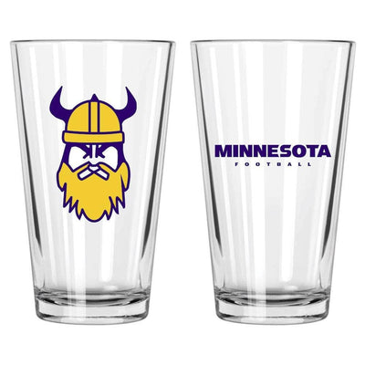 Minnesota Football Pint Glass