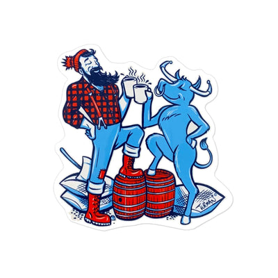 Cheers! Minnesota Coffee Sticker