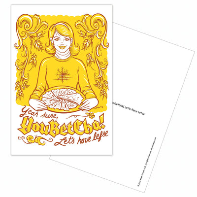 Postcard - You Betcha Lefse