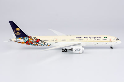 NG Models 1:400 Saudi Arabian Airlines Boeing 787-9 Dreamliner HZ-AR13 (Year of Arabic Calligraphy 2021) 55078