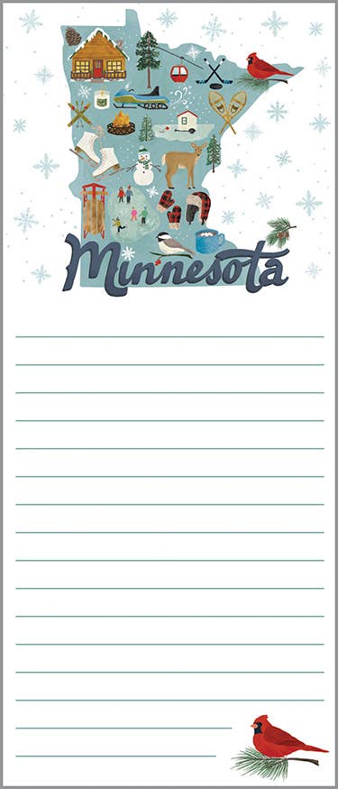 Minnesota Winter List Pad