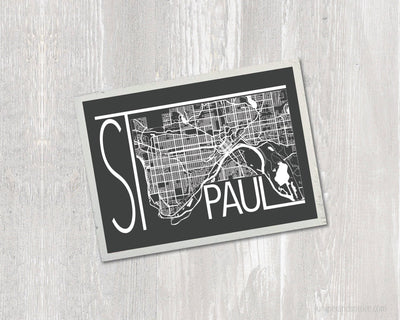 Magnet - St. Paul Map