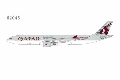 NG Models 1:400 Qatar Airways Airbus A330-300 A7-AEF (FIFA World Cup 2022) 62045