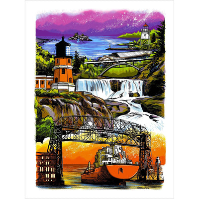 Art Print - Along the Lake