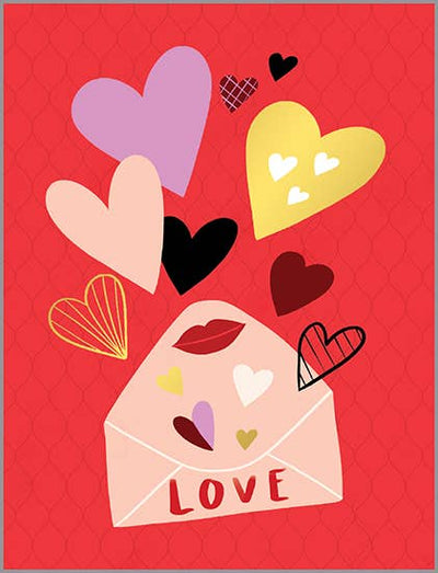 Valentine Love Letter Card