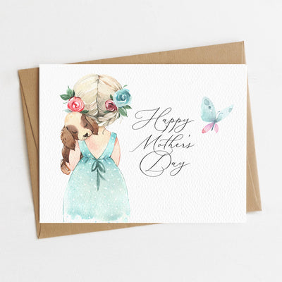 Happy Mother's Day From Daughter Faunal Card