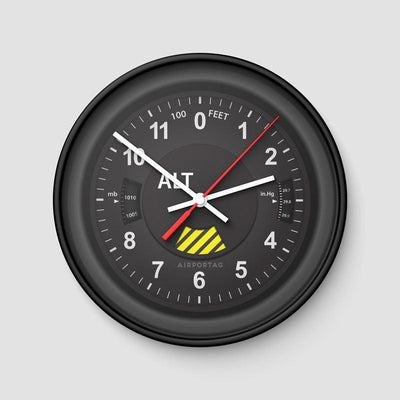 Altimeter Wall Clock
