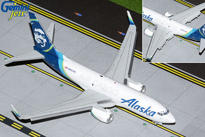 GeminiJets 1:200 Alaska Air Cargo Boeing 737-700W(BDSF) N627AS (Flaps Down) G2ASA1019F