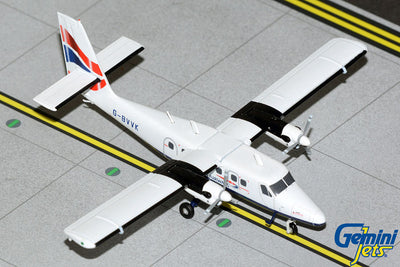 GeminiJets 1:200 British Airways de Havilland Canada DHC 6-300 Twin Otter G-BVVK (Loganair) G2BAW1034