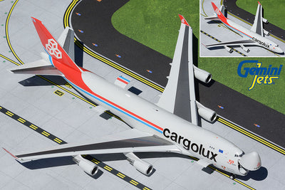 GeminiJets 1:200 Cargolux Boeing 747-400ERF LX-LCL (Interactive Series) G2CLX933