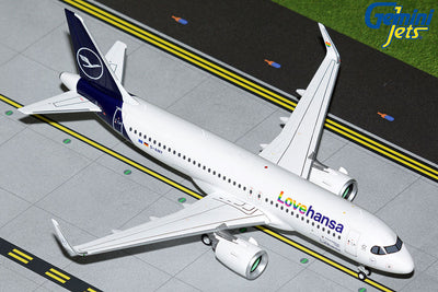 GeminiJets 1:200 Lufthansa Airbus A320neo D-AINY "Lovehansa" G2DLH1198
