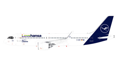 GeminiJets 1:200 Lufthansa Airbus A320neo D-AINY "Lovehansa" G2DLH1198