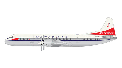 GeminiJets 1:200 National Airlines Lockheed L-188A Electra N5017K (Polished) G2NAL1030