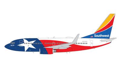 GeminiJets 1:200 Southwest Airlines Boeing 737-700 N931WN "Lone Star One" G2SWA1009