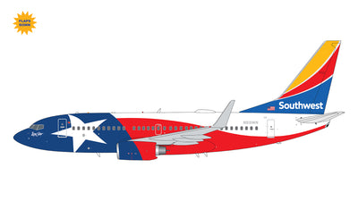 GeminiJets 1:200 Southwest Airlines Boeing 737-700 N931WN "Lone Star One" (Flaps Down) G2SWA1009F