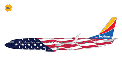 GeminiJets 1:200 Southwest Airlines Boeing 737-800 N500WR "Freedom One" (Flaps Down) G2SWA1042F