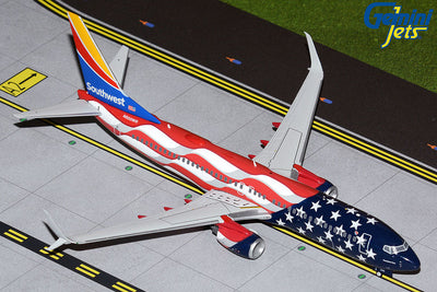 GeminiJets 1:200 Southwest Airlines Boeing 737-800 N500WR "Freedom One" G2SWA1042