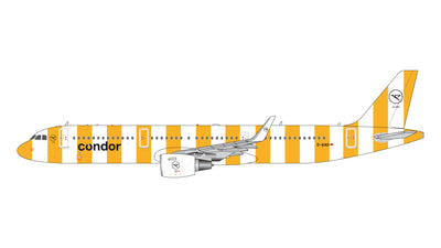 GeminiJets 1:400 Condor Airbus A321 D-AIAD (Sunshine livery) GJCFG2149