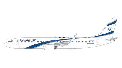 GeminiJets 1:400 El Al Israel Airlines B737-900ER 4X-EHD "Peace Titles" GJELY1956