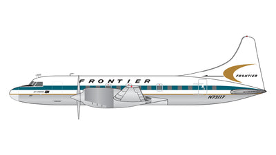GeminiJets 1:400 Frontier Airlines Convair CV-580 N73117 (1960s livery) GJFFT1263