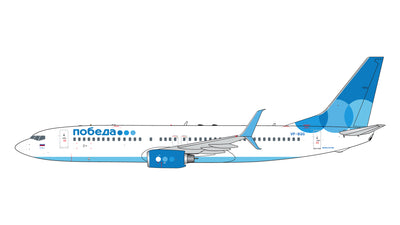 GeminiJets 1:400 Pobeda Airlines Boeing 737-800S VP-BQG GJPBD2119