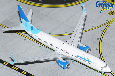 GeminiJets 1:400 Pobeda Airlines Boeing 737-800S VP-BQG GJPBD2119