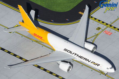 GeminiJets 1:400 Southern Air Boeing 777LRF N775SA (DHL Tail) GJSOO2014