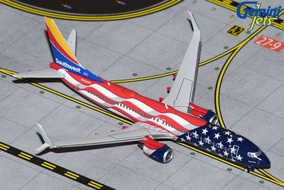 GeminiJets 1:400 Southwest Airlines Boeing 737-800 N500WR "Freedom One" GJSWA2039