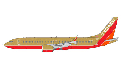 GeminiJets 1:400 Southwest Airlines Boeing 737 MAX 8 N871HK "Herbert D. Kelleher" (Desert Gold retro) GJSWA2186