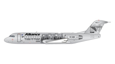 GeminiJets 1:400 Alliance Airlines Fokker 70 VH-QQW ("Vickers Vimy", "100 Years") GJUTY1997