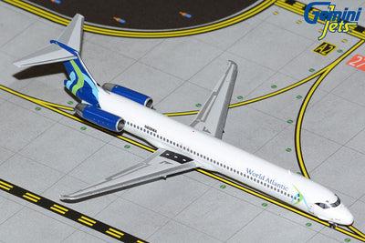 GeminiJets 1:400 World Atlantic Airlines McDonnell Douglas MD-80 N808WA GJWST2007