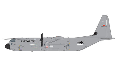 GeminiJets 1:400 Luftwaffe (German Air Force) Lockheed C-130J Hercules 55+01 GMLFT119