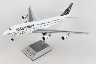 Herpa 1:200 Iron Maiden Boeing 747-400 TF-AAK "Ed Force One" HE571609