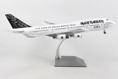 Herpa 1:200 Iron Maiden Boeing 747-400 TF-AAK "Ed Force One" HE571609