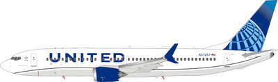 Inflight200 1:200 United Airlines Boeing 737-8 MAX N37257 w/ Stand IF738MUA1022