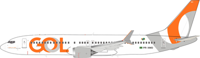 Inflight200 1:200 Gol Linhas Aereas Inteligentes Boeing 737-8 MAX PR-XMD with Stand IF73MG30820