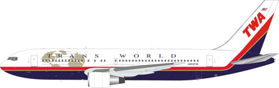 Inflight200 1:200 TWA - Trans World Airlines Boeing 767-200 N603TW w/ Stand IF762TW0222